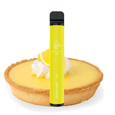 ELFBAR 600 Lemon Tart 20mg Nikotin e-Zigarette ELF BAR® e-Shisha Vape