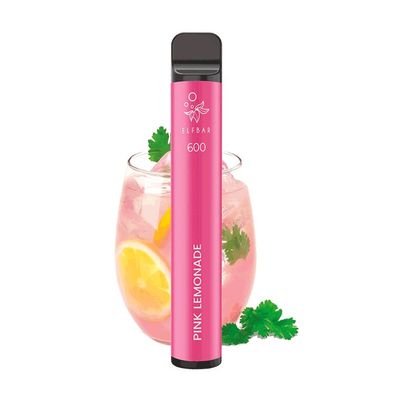 ELFBAR 600 Pink Lemonade Nikotinfrei e-Zigarette ELF BAR® e-Shisha Vape