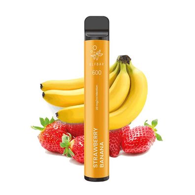 ELFBAR 600 Strawberry Banana 20mg Nikotin e-Zigarette ELF BAR® e-Shisha Vape
