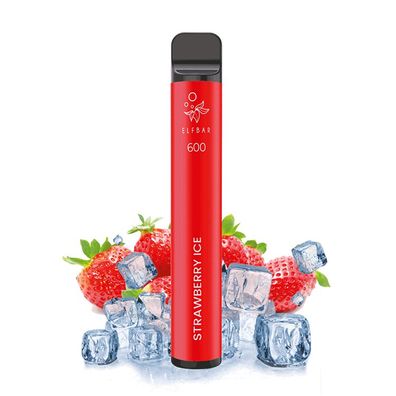 ELFBAR 600 Strawberry Ice Nikotinfrei e-Zigarette ELF BAR® e-Shisha Vape