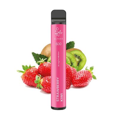 ELFBAR 600 Strawberry Kiwi 20mg Nikotin e-Zigarette ELF BAR® e-Shisha Vape