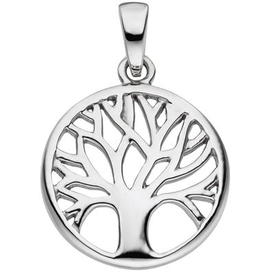 Anhänger Baum Lebensbaum 925 Sterling Silber Silberanhänger
