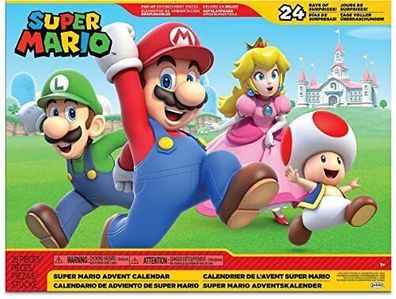 Nintendo Super Mario Adventskalender Goldener Mario & Bullet Bill Spielzeug