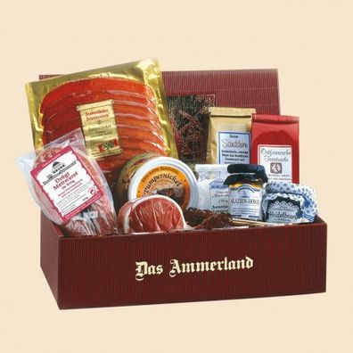 Ammerländer-Genießer-Präsentbox - Spezialitäten aus dem Ammerland
