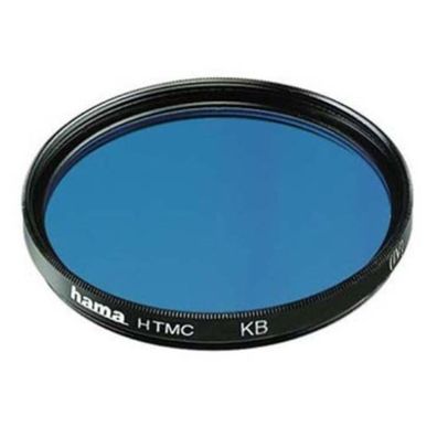 Hama KorrekturFilter BlauFilter 37mm KB15 für DSLR SLR Systemkamera Objektiv