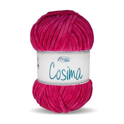 100g Cosima von Rellana superweiches Chenillegarn Nr 34 pink