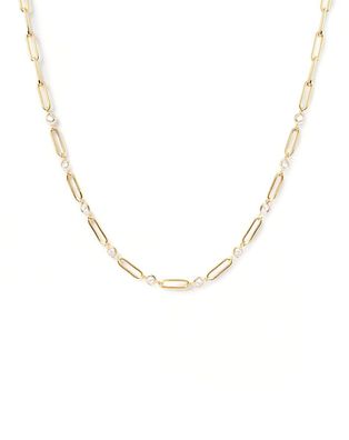 PDPaola Schmuck Damen-Halskette Miami Silber vergoldet CO01-466-U