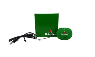 2x Heineken Bier Bar Musikbox - Musik / Heineken Box mit Kabel