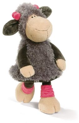 Nici 48534 graues Schaf mit Blume Jolly Lucy ca 25cm Schlenker Plüsch Kuscheltie