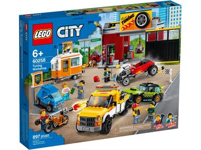 LEGO City 60258 Tuning-Werkstatt