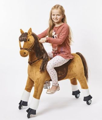 Tolles Reitpferd Pony auf Rollen Reitpony Fancy S für Kinder 3-6J Neu