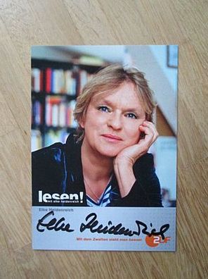 Autorin & ZDF Fernsehmoderatorin Elke Heidenreich - handsigniertes Autogramm!!!
