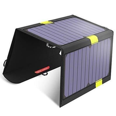 X-DRAGON 20W Tragbares Solarladegerät 2 USB Ports Wasserdicht Outdoor Camping