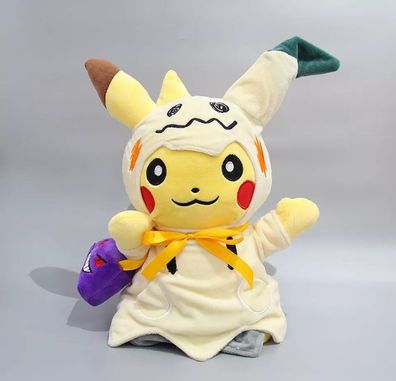 Pokemon Pikachu Mimigma Cosplay Stofftier Anime Plüsch Figur 30 cm NEU