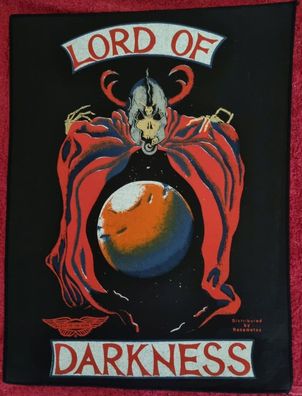 Lord Of Darkness Rückenaufnäher- Backpatch