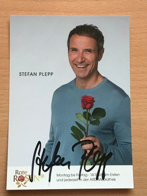 Stefan Plepp Rote Rosen orig. signiert - TV FILM MUSIK #2128