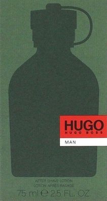 Hugo Boss Hugo Man After Shave Lotion 75 ml Neu in Folie Händler
