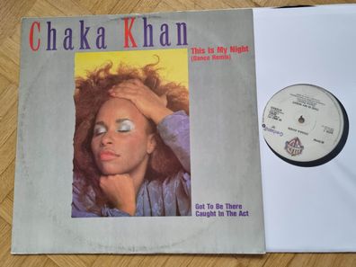 Chaka Khan - This Is My Night (Dance Remix) 12'' Vinyl Maxi UK