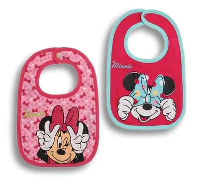 Disney Minnie Maus 2er Pack Lätzchen