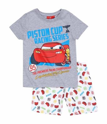 Disney Cars Piston Cup Shorty Pyjama Schlafanzug Baumwolle