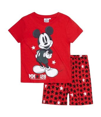 Disney Micky Maus Shorty Pyjama Schlafanzug MM?28 Baumwolle