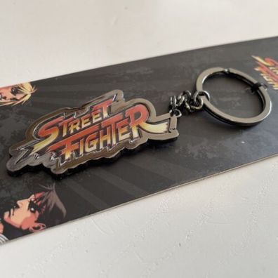 Kamparo schlüsselanhänger Street Fighter V Stahl 11 cm schwarz