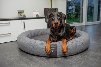 Rundes orthopädisches Soft Hundebett in Premium Qualität