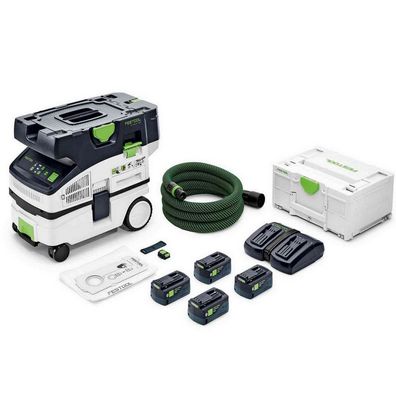 Festool Akku Absaugmobil Cleantec CTLC Mini I-Plus Energie Set Sys 18V 577149