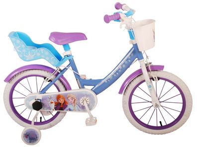 16 Zoll Kinder Fahrrad Kinderfahrrad Mädchenfahrrad Rad Disney Frozen Eiskönigin