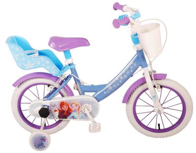 14 Zoll Kinder Mädchen Fahrrad Kinderfahrrad Mädchenfahrrad Rad Disney Frozen 2