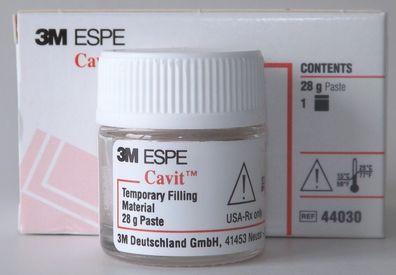 Cavit™ provisorische Zahnfüllung Notfall Zahnschmerzen Reiseapotheke 28g Tiegel