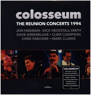 The Reunion Concerts 1994, 3 Schallplatte Vinyl / Schallplatte Colo