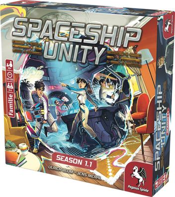 Pegasus Spiele Spaceship Unity Season 1.1 Brettspiel Deutsche Ausgabe