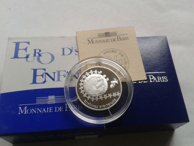 Original 1/4 euro 2002 Frankreich Euro des enfants KIndereuro 0,25 euro