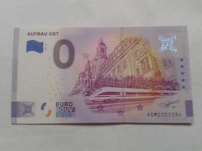 0 euro Schein Souvenirschein Aufbau Ost 2021-45