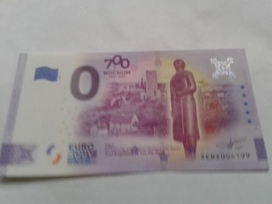 0 euro Schein Souvenirschein 700 Jahre Bochum 2020-2