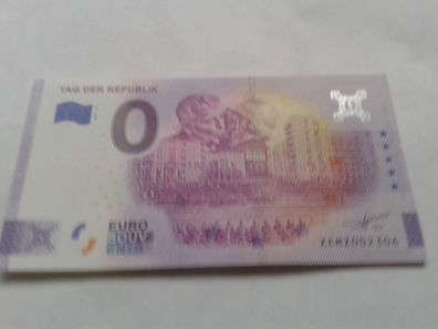 0 euro Schein Souvenirschein Tag der Republik 2021-59