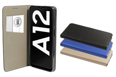 cofi1453 Buch Tasche "Smart" kompatibel mit Samsung GALAXY A12 (A125F) Handy Hülle...