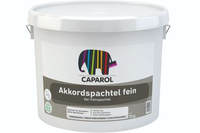 Caparol Akkordspachtel fein 25 kg naturweiß