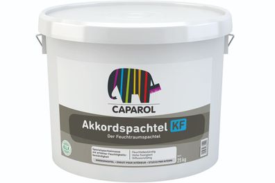 Caparol Akkordspachtel KF 25 kg naturweiß