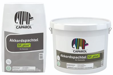 Caparol Akkordspachtel SF Plus 25 kg naturweiß