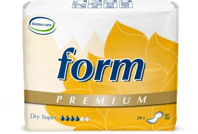 100 forma-care Premium Dry form - Inkontinenzeinlagen - latexfrei - super