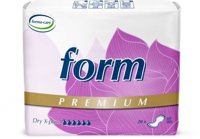 80 forma-care Premium Dry form - Inkontinenzeinlagen - latexfrei - x-plus