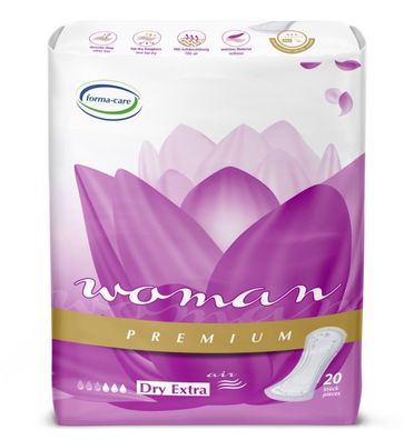 forma-care Premium Dry woman - 240 Inkontinenzeinlagen - latexfrei - extra