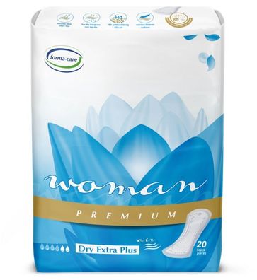 forma-care Premium Dry woman - 200 Inkontinenzeinlagen - latexfrei - extra plus