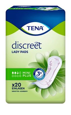 TENA Discreet Mini Plus - 120 Slipeinlagen - Vorlagen
