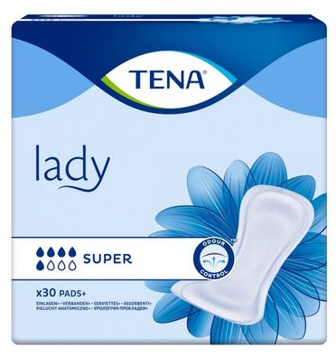 TENA Lady - 180 Slipeinlagen - super - Vorlagen