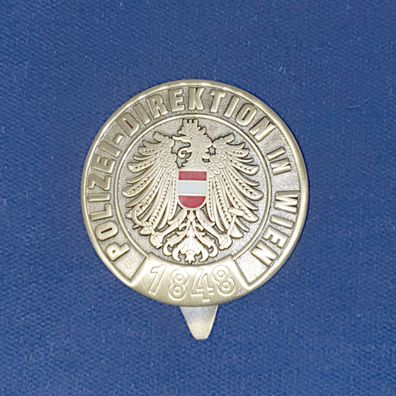 ehemalige Dienstmarke Polizei Direktion Wien - Österreich