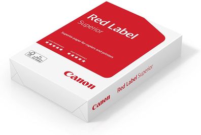 Canon Red Label Superior A4 80g/ m² (Geschäftspapier, 500 Blatt FSC zertifiziert, ...