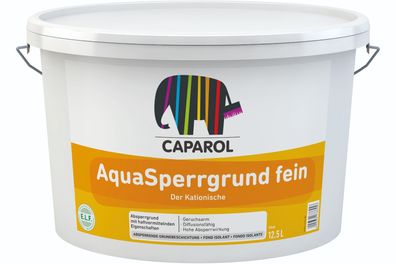 Caparol AquaSperrgrund 5 Liter weiß